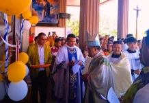 Uskup Ruteng Resmikan dan tahbiskan Gereja Paroki St. Gregorius Borong