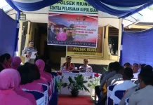 Kapolres Ngada Kunjungi Polsek Riung, Tekankan Disiplin dan Profesionalisme