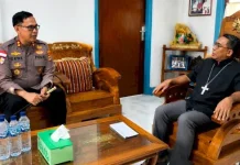 Polres Flores Timur Perkuat Komunikasi dengan Tokoh Agama