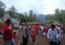 Kirab Rakyat HUT RI ke-81 di Desa Wolotolo Meriah, Polisi Pastikan Tetap Aman