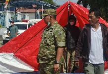 Reaksi Cepat Kodim Manggarai Bantu Dirikan Posko Darurat Pasien di RS Ben Mboi