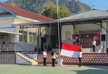 Lapas Ende Tetap Gelar Upacara Kemerdekaan di Tengah Aktivitas Gempa