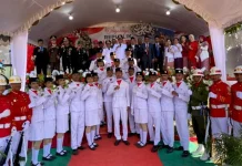 Kapolres Flores Timur Hadiri Upacara HUT RI ke-81 di Larantuka