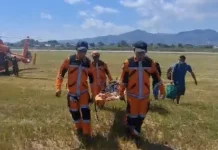 Tiga Korban Gempa Manggarai Timur Dievakuasi dengan Helikopter Basarnas