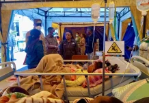 Kunjungi Ruteng, Wagub NTT Pastikan Rumah Sakit Lapangan Segera Beroperasi
