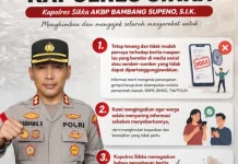 Kapolres Sikka Ajak Warga Waspada Hadapi Hoaks Gempa