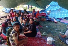 Lima Hari di Tenda, 100 Pengungsi Sambi Rampas Masih Kekurangan Kebutuhan Pokok