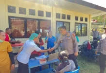 Polsek Wewaria Disulap Jadi Puskesmas Darurat Pascagempa