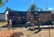BPBD Flores Timur Verifikasi Rumah Warga Terdampak Konflik di Adonara Timur