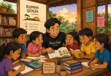 Rumah Senja Asah Potensi Anak Muda Sumba