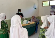 MIN Lembata Gelar BIAS, 33 Murid Dapat Imunisasi