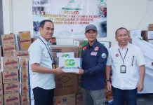 Pegadaian Gandeng IOF Salurkan Bantuan Gempa Flores