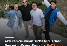 The Dudas Minus One Salurkan Bantuan untuk Warga NTT