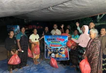 Bantuan Sembako Menyasar Pengungsi Mandiri Selatan Ende