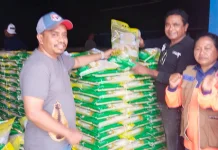 Ende Salurkan 18.575 Kilogram Beras Bencana