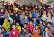 Kapolda NTT: Anak Korban Gempa Tak Boleh Kehilangan Harapan