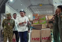 Tiga Pesawat TNI AU Bawa 31 Ton Bantuan ke NTT