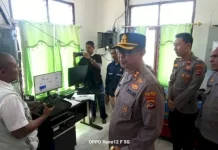 Polres Flores Timur Perkuat Kesiapsiagaan Hadapi aktivitas Gunung Lewotobi Laki
