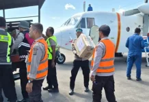 Pesawat Kargo dan Cassa Bawa Bantuan Kemanusiaan ke Sikka
