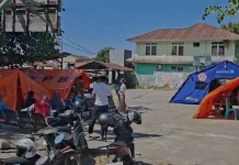 Puskesmas Kota Ende Pindahkan Pelayanan ke Lapangan Basket Pascagempa Perumnas