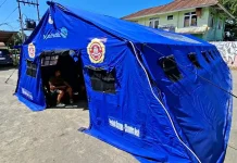 Puskesmas Kota Ende Rusak Tiga Ruangan, Pelayanan Tetap Berjalan di Tenda Darurat