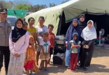 Pengungsi Barang Kolong Apresiasi Bantuan Komunikasi Polres Manggarai