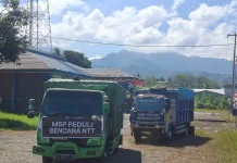 MSP Salurkan 12 Ton Bantuan untuk Korban Gempa