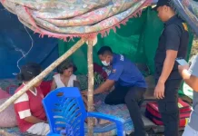 Home Visit Polres Manggarai Jangkau Lansia Korban Gempa