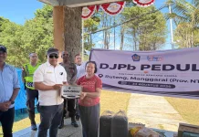 DJPb Peduli Salurkan Bantuan Rp72 Juta untuk Korban Gempa di Manggarai