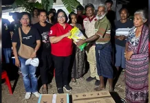PDI Perjuangan Salurkan Bantuan untuk Pengungsi Watuliwung