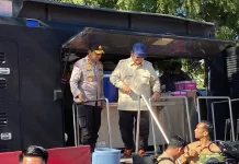 Kunjungi Nagekeo, Presiden Prabowo Cek Dapur Lapangan dan Water Treatment Polri