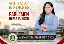 Alexandra Diva Lolos Parlemen Remaja 2026, Bawa Suara Generasi Muda