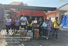 IFI Bogor Salurkan Bantuan untuk Nakes Ende