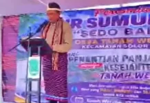 Bupati Flores Timur Sebut Perjuangan Tanah Werang sebagai Emas