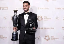 Bruno Fernandes Raih PFA Player of the Year 2026
