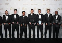 Arsenal dan Man City Dominasi PFA Team of the Year 2026