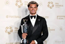 Nico O'Reilly Dinobatkan sebagai PFA Young Player of the Year 2026