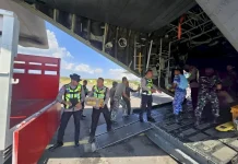 Ribuan Bantuan Udara Maumere Dikirim ke Ende
