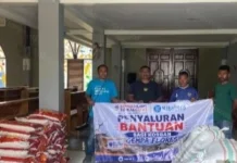 Peduli Bencana SMSG Salurkan Bantuan Koorban Gempa