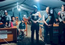 Kapolsek Reo Pantau Posko Pengungsian, Empat Pasien Masih Dirawat