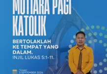 Pesan Injil Lukas Dorong Umat Memperdalam Kehidupan Iman