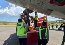 Sejumlah Logistik Bantuaan Kemaanusiaan Tiba di Sikka