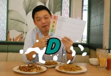 Steven Wang Beri Nilai D untuk Kombinasi Bihun dan Kwetiau Goreng
