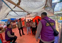 Pulihkan Psikologis Anak, Polres Manggarai Gelar Trauma Healing di Kampung Nunang