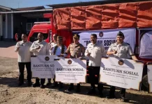 Rutan Bajawa Salurkan Bantuan Gempa untuk Warga Manggarai