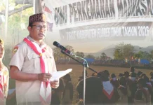 Sebanyak 1.620 Peserta Ikuti Kemah Pramuka Madrasah di Flores Timur