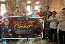 Jumat Curhat Polres Flores Timur Bahas Karhutla hingga Pencegahan TPPO