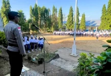 Polres Flotim Ajak Pelajar SMPN 2 Larantuka Jauhi Bullying