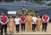 Polres Ende Dirikan Tenda Darurat, Siswa SDK Pu'ubheto Belajar Lagi