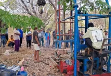 Warga Labelen Gelar Seremonial Adat Sumur Bor
